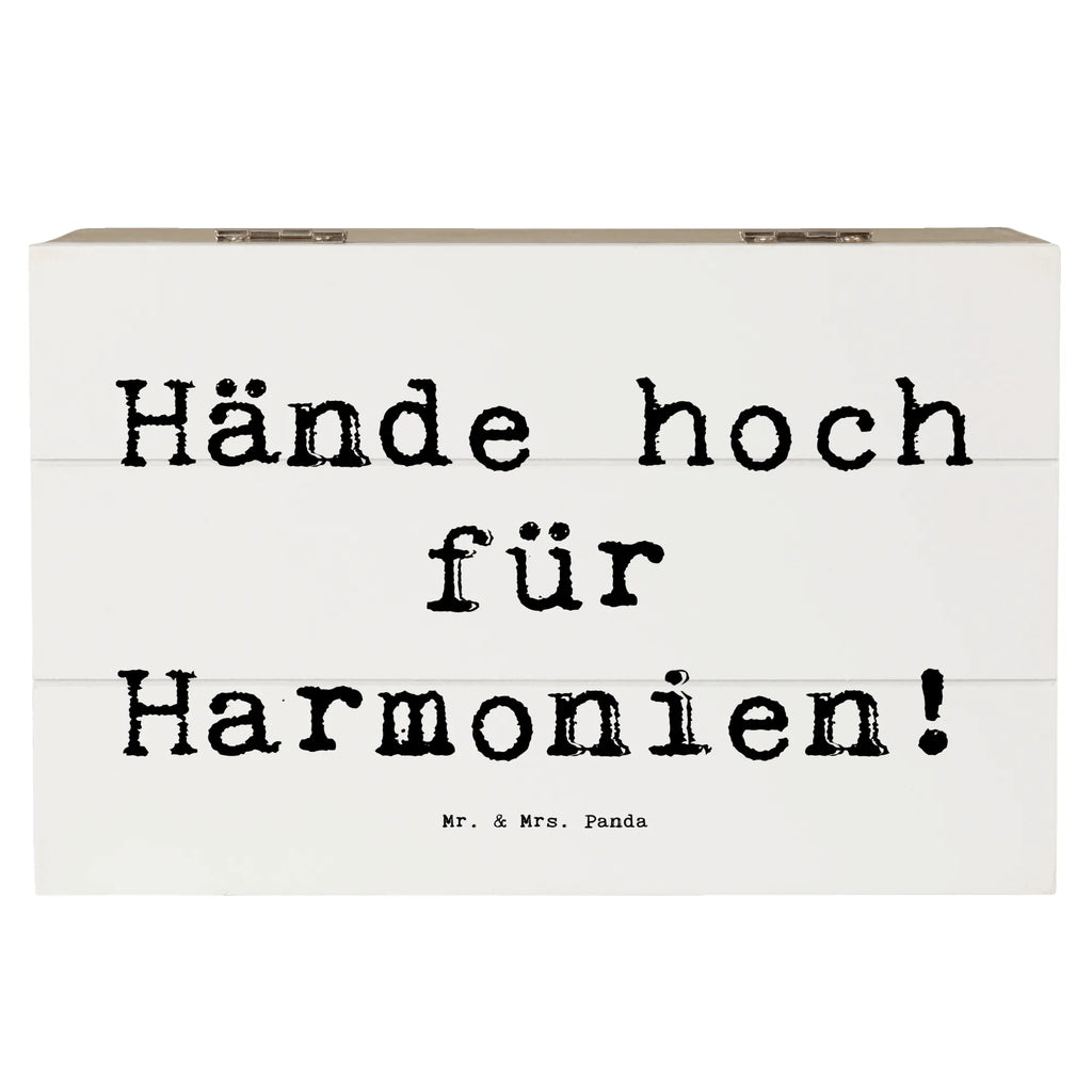 Holzkiste Spruch Theremin Harmonie Kiste, Schatzkiste, Erinnerungsbox, Aufbewahrungsbox, Truhe, Erinnerungskiste, Schatulle, XXL, Geschenkbox, Holzkiste, Geschenkdose, Dekokiste, Instrumente, Geschenke Musiker, Musikliebhaber