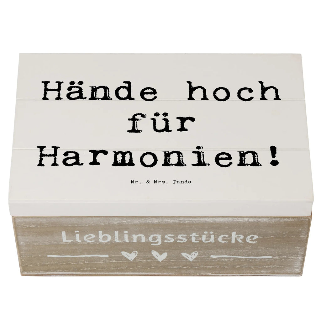 Holzkiste Spruch Theremin Harmonie Kiste, Schatzkiste, Erinnerungsbox, Aufbewahrungsbox, Truhe, Erinnerungskiste, Schatulle, XXL, Geschenkbox, Holzkiste, Geschenkdose, Dekokiste, Instrumente, Geschenke Musiker, Musikliebhaber
