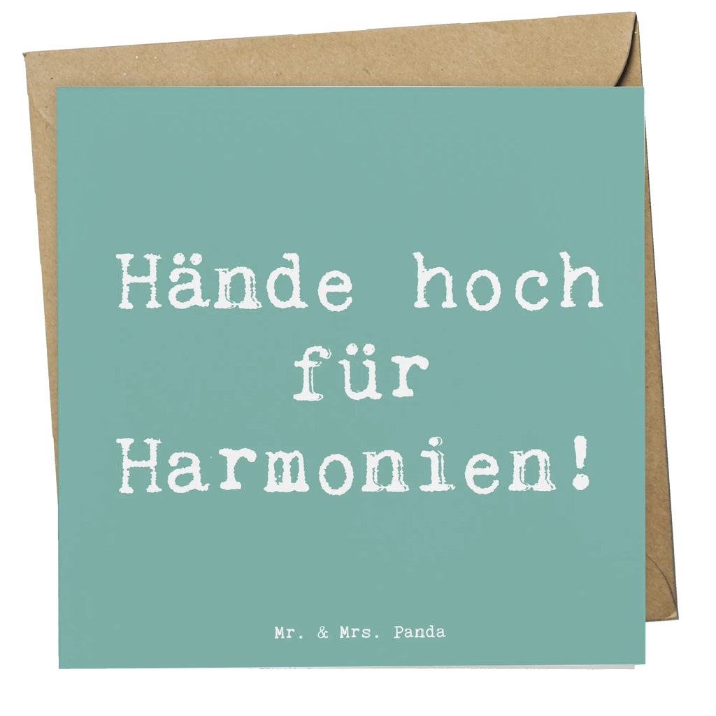 Deluxe Karte Spruch Theremin Harmonie Karte, Geburtstagskarte, Einladungskarte, Hochzeitskarte, Hochwertige Klappkarte, Klappkarte, Grußkarte, Glückwunschkarte, Hochwertige Grußkarte, Instrumente, Geschenke Musiker, Musikliebhaber