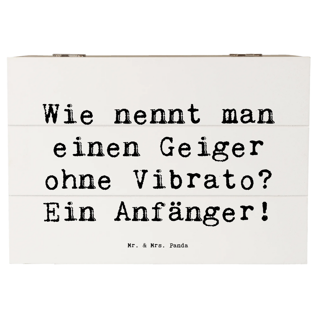 Holzkiste Spruch Violine Anfänger Schatulle, Geschenkdose, XXL, Schatzkiste, Kiste, Dekokiste, Erinnerungsbox, Truhe, Geschenkbox, Aufbewahrungsbox, Erinnerungskiste, Holzkiste, Instrumente, Geschenke Musiker, Musikliebhaber