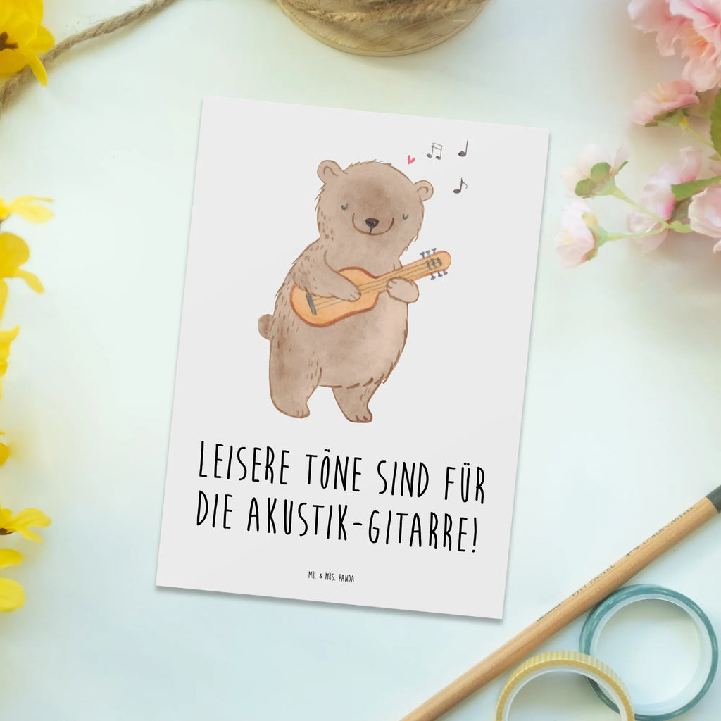Postcard Leisere Töne sind für die Akustik-Gitarre! Einladungskarten Geburtstag, Postkarte, Grußkarte, Dankeskarte, Einladungskarte, Karte, Ansichtskarte, Einladung, Geschenkkarte, Ansichtskarten, Einladung Geburtstag, Geburtstagskarte, Instrumente, Geschenke Musiker, Musikliebhaber
