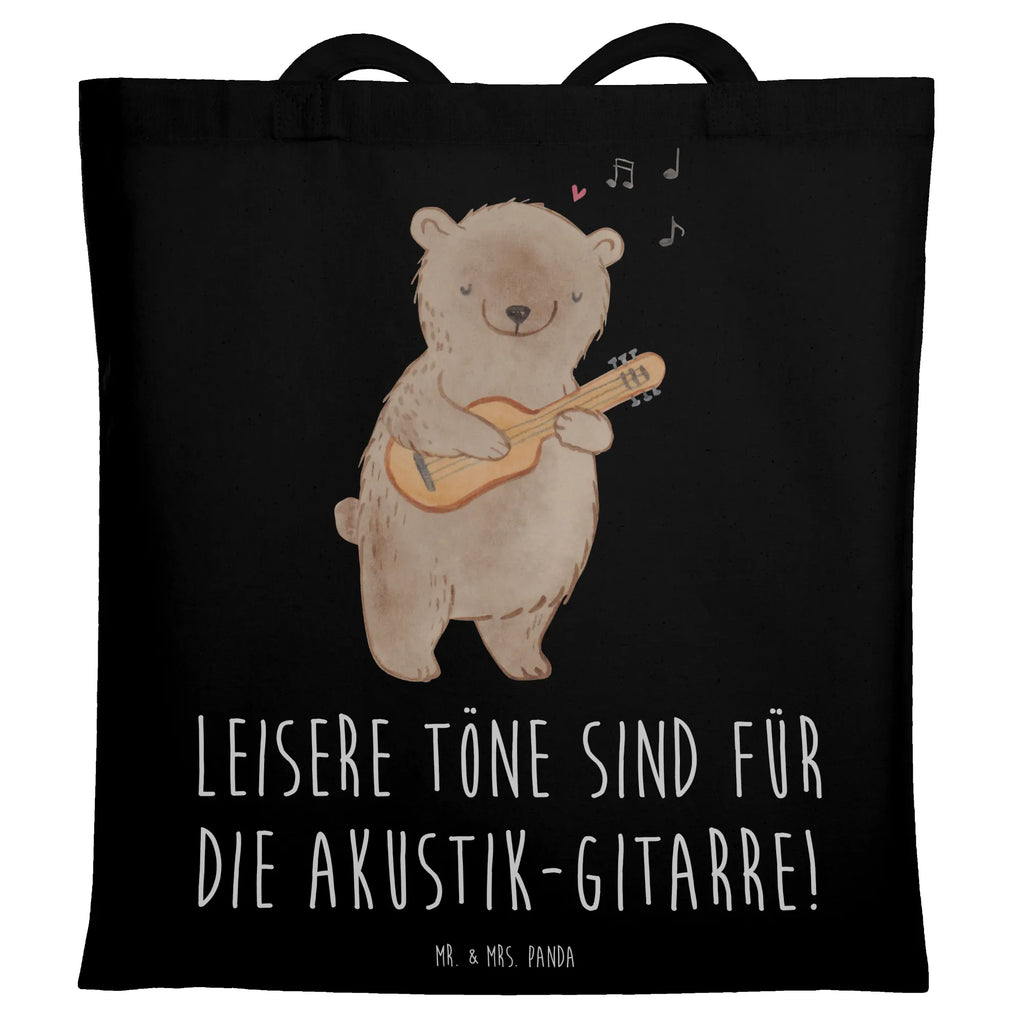 Tote bag Leisere Töne sind für die Akustik-Gitarre! Jutetasche, Tragetasche, Beuteltasche, Jutebeutel, Laptoptasche, Tasche, Beutel, Stofftasche, Einkaufstüte, Shopper, Einkaufstasche, Schultertasche, Badetasche, Stoffbeutel, Strandtasche, Umhängetasche, Instrumente, Geschenke Musiker, Musikliebhaber