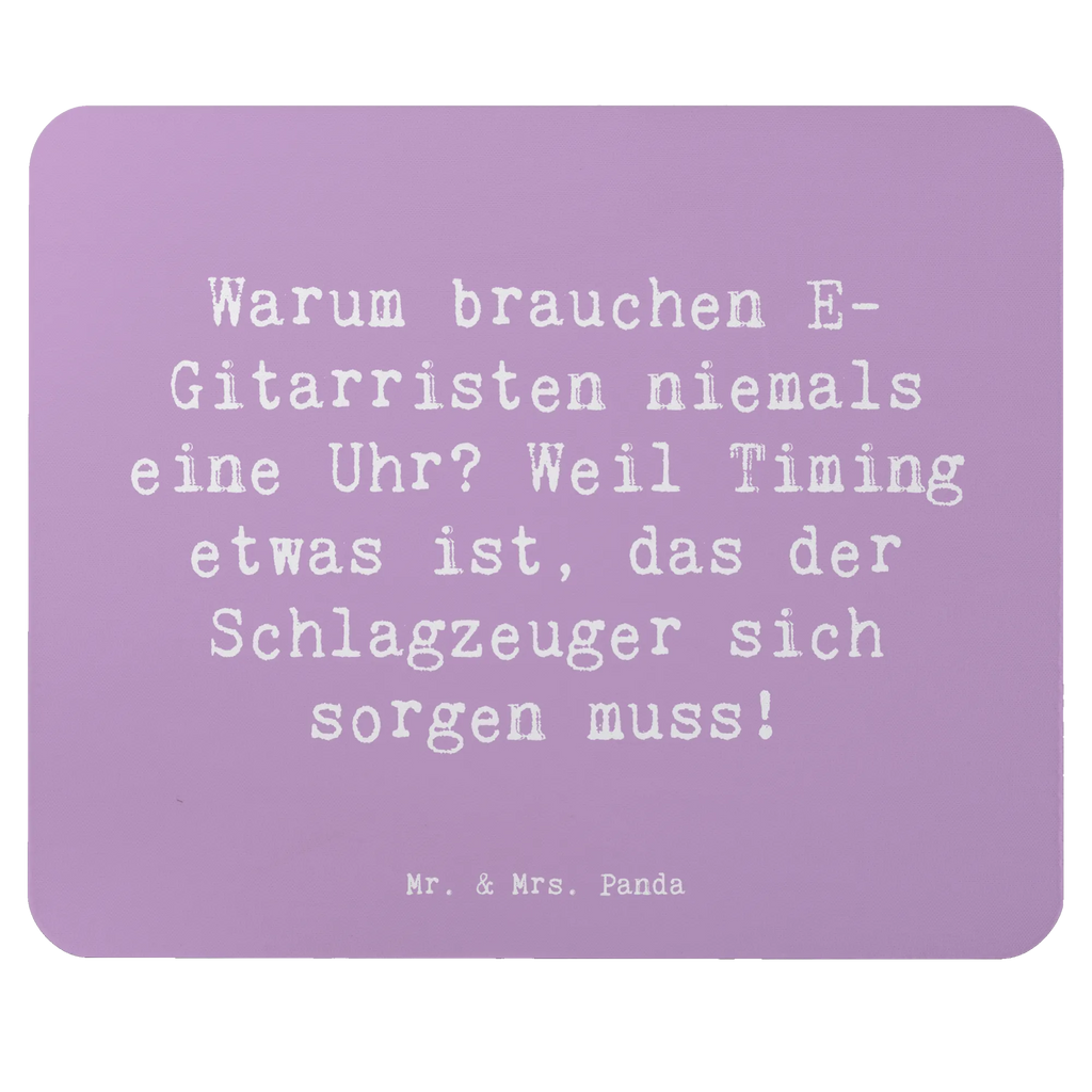 Mouse mat Saying Warum brauchen E-Gitarristen niemals eine Uhr? Weil Timing etwas ist, das der Schlagzeuger sich sorgen muss! Designer Mauspad, PC Zubehör, Mausunterlage, Computer zubehör, Büroausstattung, Einzigartiges Mauspad, Arbeitszimmer, Mauspad, Mousepad, Mauspad Büro, Instrumente, Geschenke Musiker, Musikliebhaber