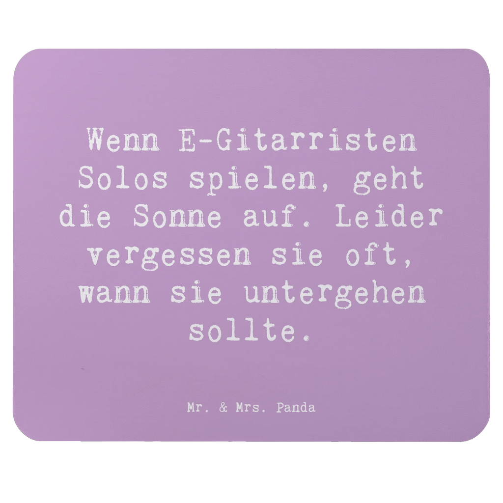 Mouse mat Saying Wenn E-Gitarristen Solos spielen, geht die Sonne auf. Leider vergessen sie oft, wann sie untergehen sollte. Mausunterlage, Büroausstattung, Arbeitszimmer, Computer zubehör, Einzigartiges Mauspad, PC Zubehör, Designer Mauspad, Mousepad, Mauspad, Mauspad Büro, Instrumente, Geschenke Musiker, Musikliebhaber