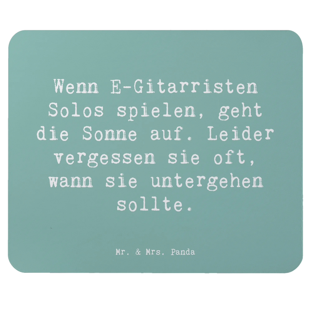Mouse mat Saying Wenn E-Gitarristen Solos spielen, geht die Sonne auf. Leider vergessen sie oft, wann sie untergehen sollte. Mausunterlage, Büroausstattung, Arbeitszimmer, Computer zubehör, Einzigartiges Mauspad, PC Zubehör, Designer Mauspad, Mousepad, Mauspad, Mauspad Büro, Instrumente, Geschenke Musiker, Musikliebhaber