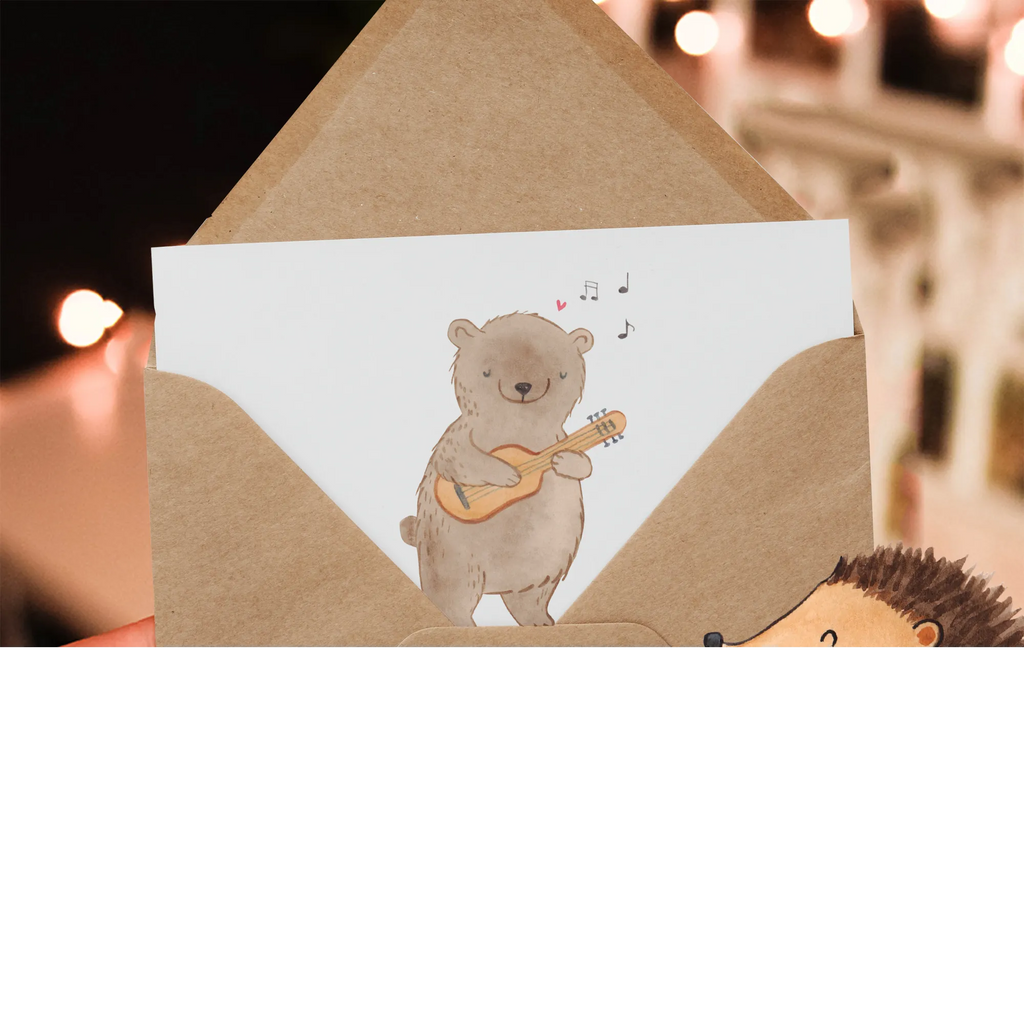 Deluxe Karte Akustik-Gitarre Magie Geburtstagskarte, Hochzeitskarte, Glückwunschkarte, Klappkarte, Karte, Hochwertige Grußkarte, Einladungskarte, Grußkarte, Hochwertige Klappkarte, Instrumente, Geschenke Musiker, Musikliebhaber