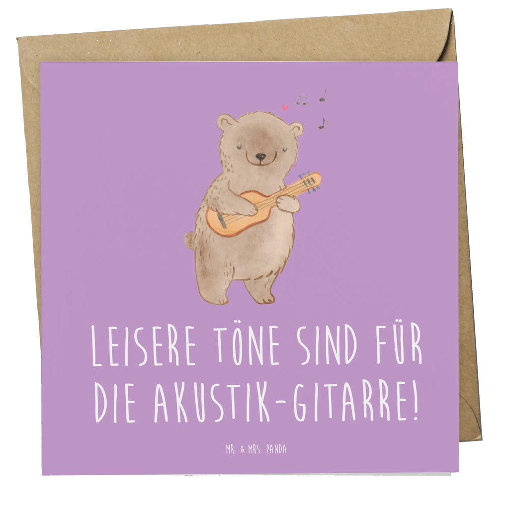 Deluxe Karte Akustik-Gitarre Magie Geburtstagskarte, Hochzeitskarte, Glückwunschkarte, Klappkarte, Karte, Hochwertige Grußkarte, Einladungskarte, Grußkarte, Hochwertige Klappkarte, Instrumente, Geschenke Musiker, Musikliebhaber