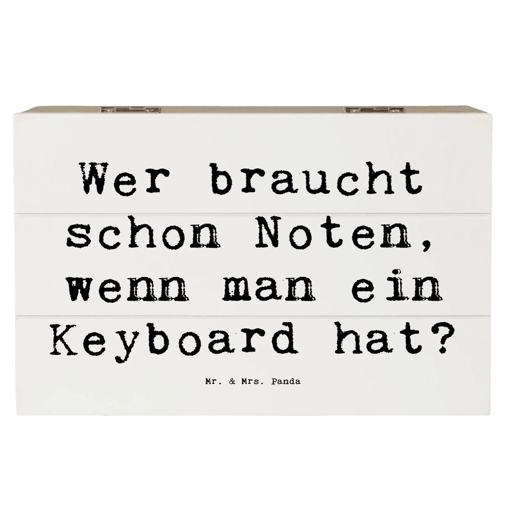 Holzkiste Spruch Keyboard Freude Holzkiste, Erinnerungsbox, Schatulle, Dekokiste, Kiste, Truhe, Erinnerungskiste, Schatzkiste, Geschenkdose, Geschenkbox, Aufbewahrungsbox, XXL, Instrumente, Geschenke Musiker, Musikliebhaber