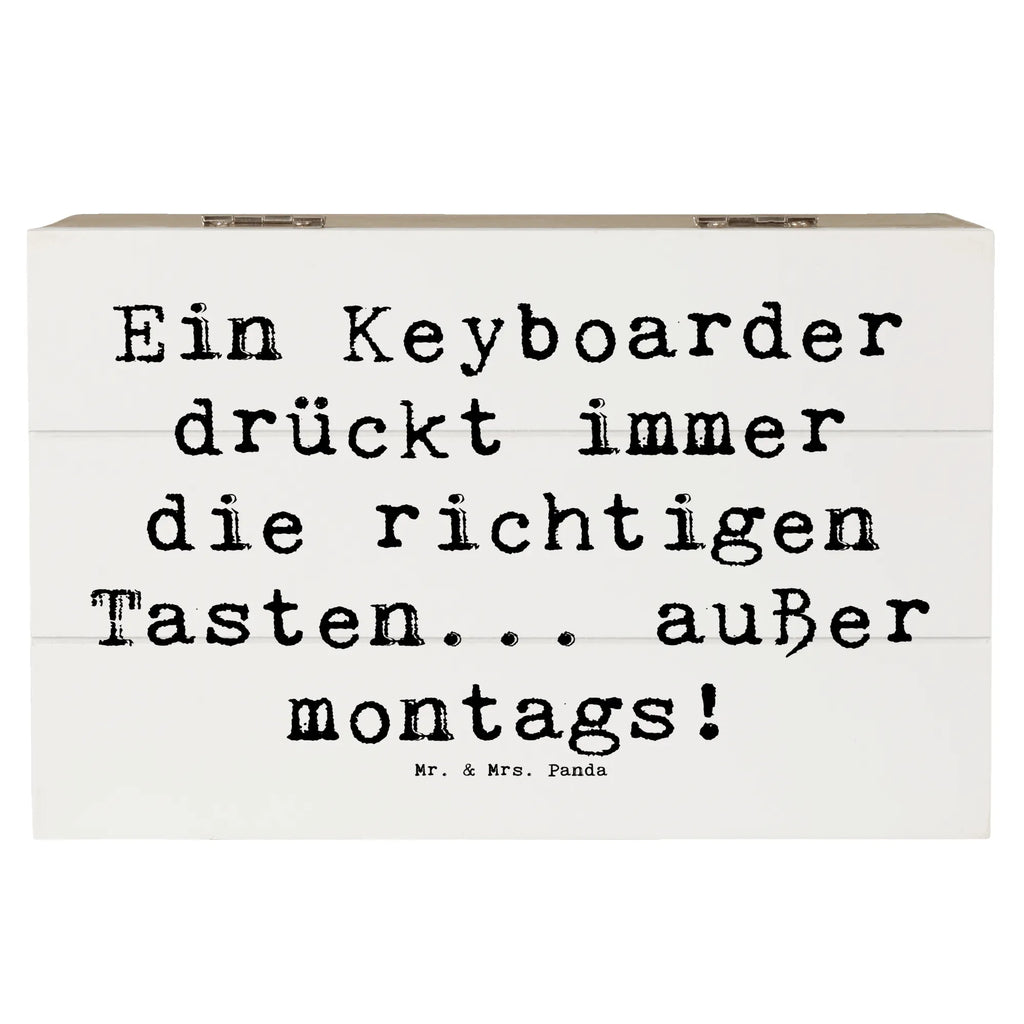 Holzkiste Spruch Keyboarder Fehler Dekokiste, Geschenkbox, XXL, Schatulle, Truhe, Holzkiste, Kiste, Aufbewahrungsbox, Erinnerungskiste, Erinnerungsbox, Schatzkiste, Geschenkdose, Instrumente, Geschenke Musiker, Musikliebhaber