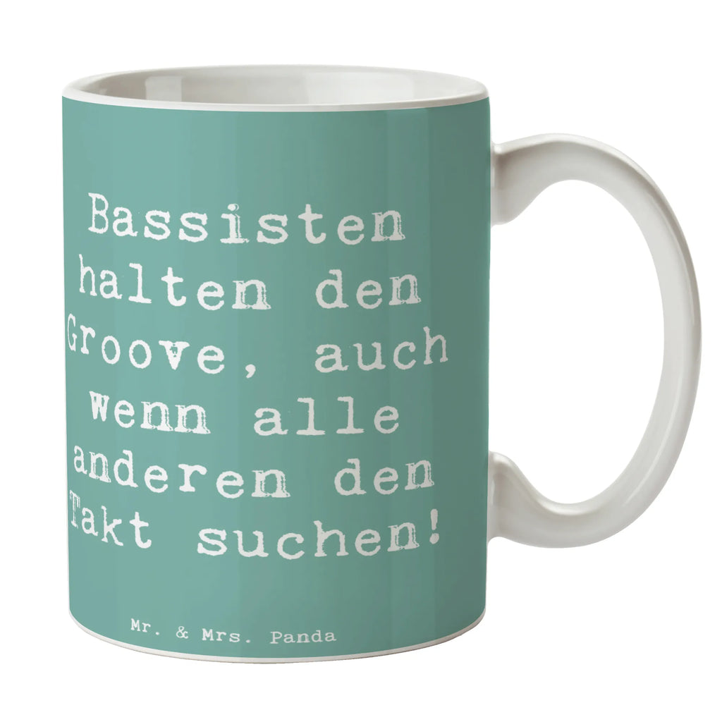Mug Saying Bassisten halten den Groove, auch wenn alle anderen den Takt suchen! Kaffeetasse, Tasse mit Zitaten, Geschenktasse, Keramiktasse, Bürotasse, Tasse mit Motiven, Tasse, Teetasse, Porzellantasse, Instrumente, Geschenke Musiker, Musikliebhaber