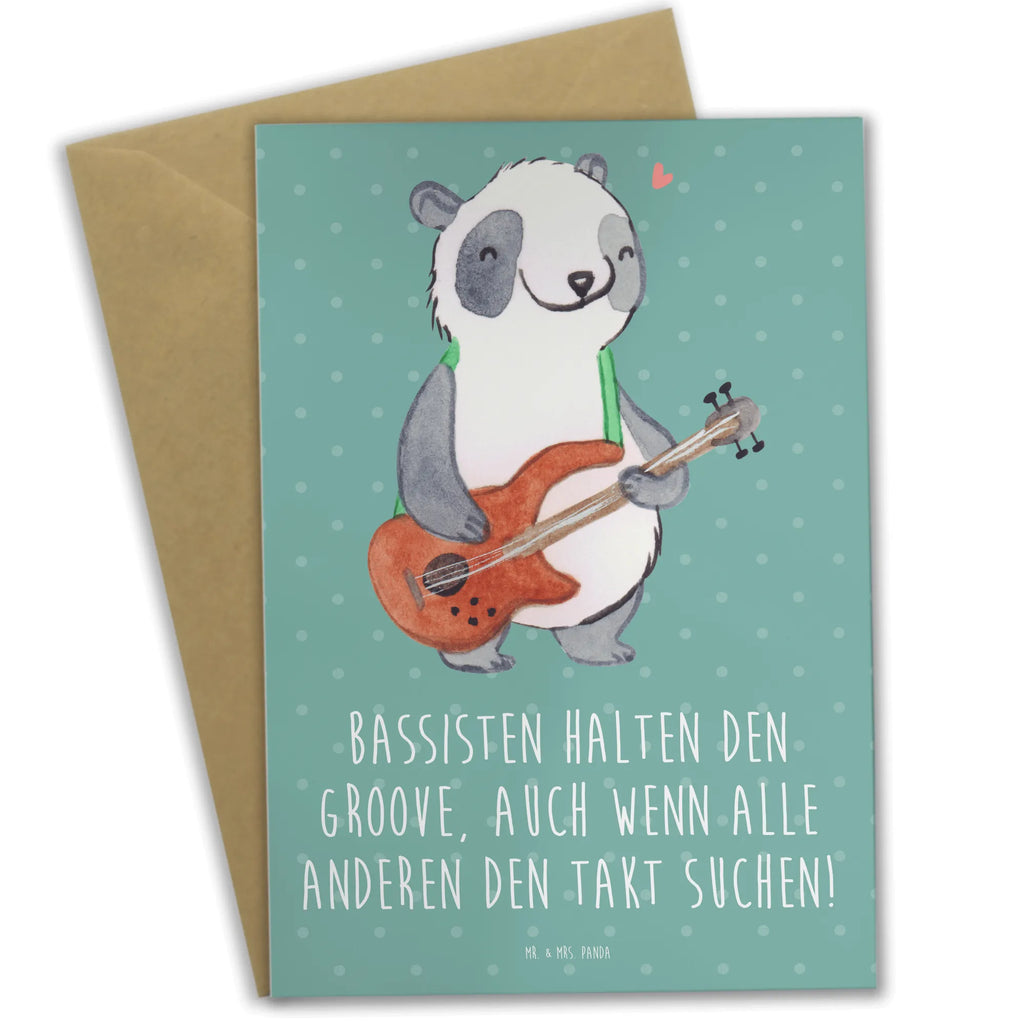Greetings card Bassisten halten den Groove, auch wenn alle anderen den Takt suchen! Hochzeitskarte, Einladungskarte, Grußkarte, Geburtstagskarte, Klappkarte, Glückwunschkarte, Karte, Ansichtskarten, Instrumente, Geschenke Musiker, Musikliebhaber
