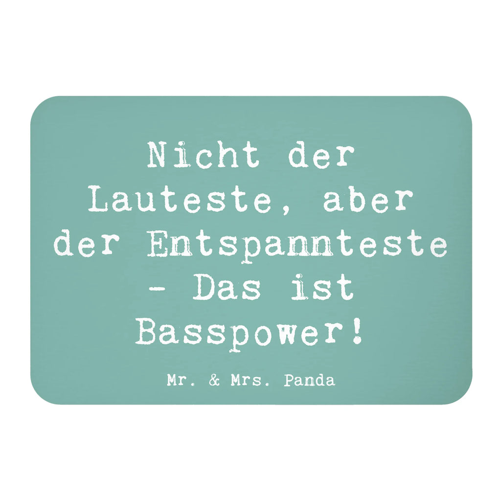 Magnet Saying Nicht der Lauteste, aber der Entspannteste - Das ist Basspower! Notiz Magnet, Kühlschrank Dekoration, Dekomagnet, Whiteboard Magnet, Pinnwandmagnet, Kühlschrankmagnet, Souvenir Magnet, Motivmagnete, Instrumente, Geschenke Musiker, Musikliebhaber