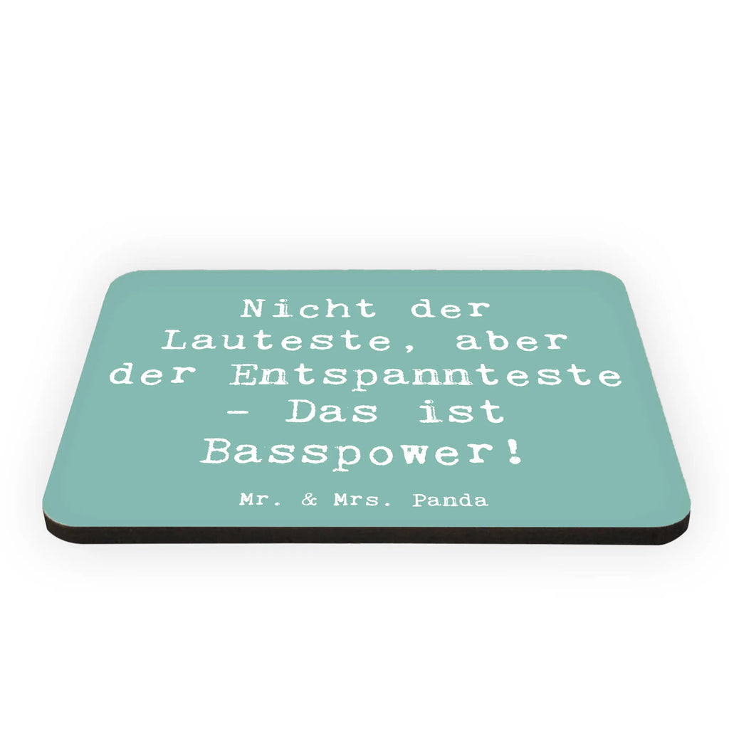 Magnet Saying Nicht der Lauteste, aber der Entspannteste - Das ist Basspower! Notiz Magnet, Kühlschrank Dekoration, Dekomagnet, Whiteboard Magnet, Pinnwandmagnet, Kühlschrankmagnet, Souvenir Magnet, Motivmagnete, Instrumente, Geschenke Musiker, Musikliebhaber
