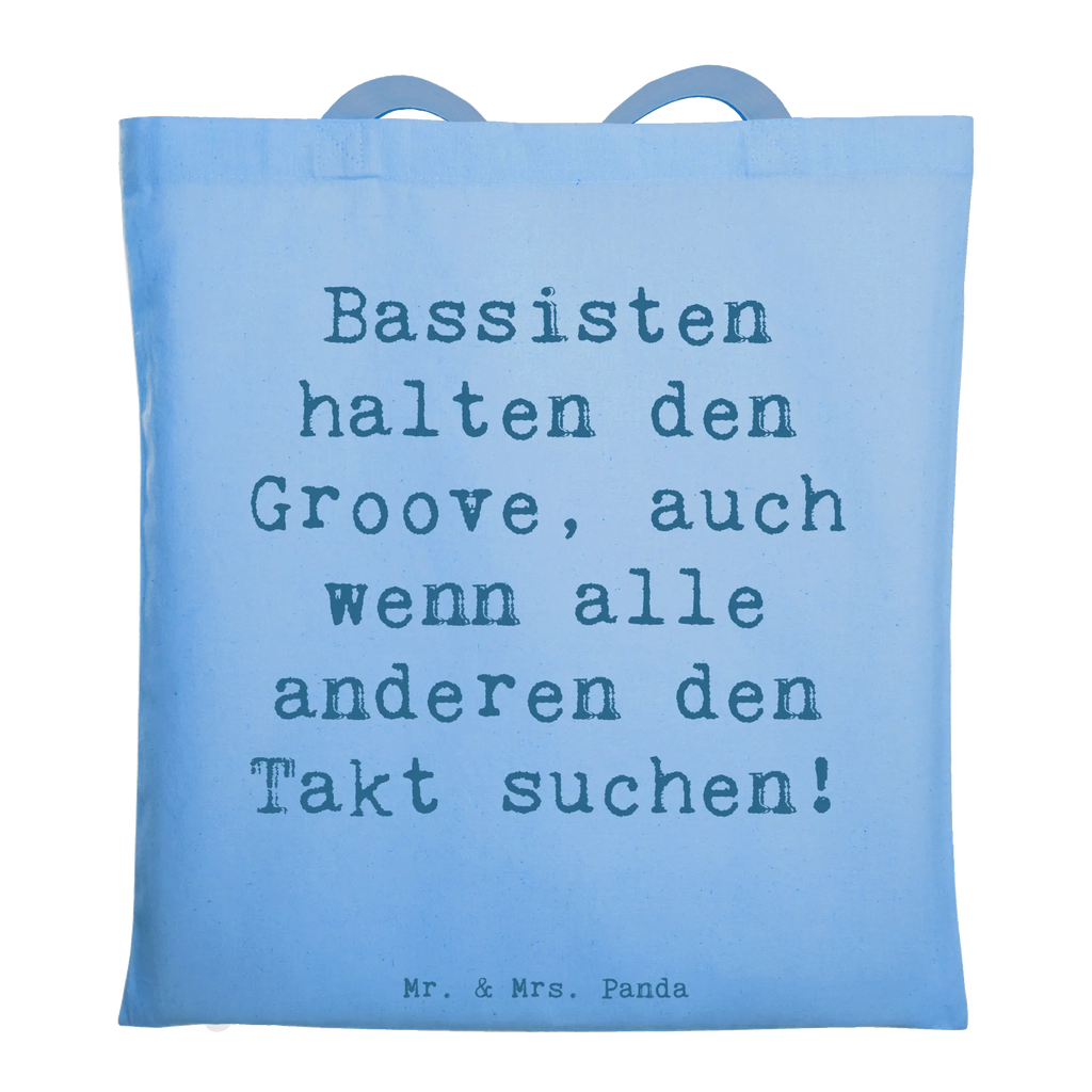 Tote bag Saying Bassisten halten den Groove, auch wenn alle anderen den Takt suchen! Einkaufstasche, Jutetasche, Einkaufstüte, Shopper, Beuteltasche, Stoffbeutel, Strandtasche, Tragetasche, Badetasche, Jutebeutel, Stofftasche, Schultertasche, Laptoptasche, Umhängetasche, Tasche, Beutel, Instrumente, Geschenke Musiker, Musikliebhaber