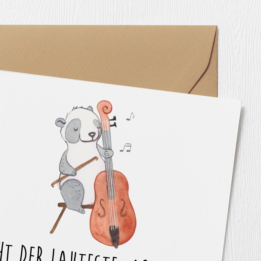 Deluxe Card Nicht der Lauteste, aber der Entspannteste - Das ist Basspower! Glückwunschkarte, Karte, Einladungskarte, Grußkarte, Hochzeitskarte, Geburtstagskarte, Hochwertige Grußkarte, Klappkarte, Hochwertige Klappkarte, Instrumente, Geschenke Musiker, Musikliebhaber