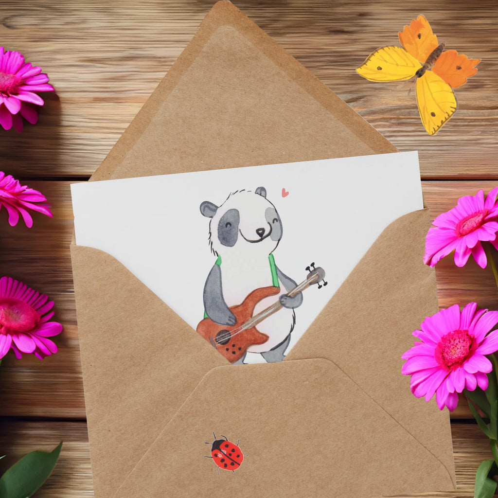 Deluxe Karte Bassgitarre Groove Karte, Hochzeitskarte, Hochwertige Klappkarte, Geburtstagskarte, Hochwertige Grußkarte, Glückwunschkarte, Einladungskarte, Grußkarte, Klappkarte, Instrumente, Geschenke Musiker, Musikliebhaber