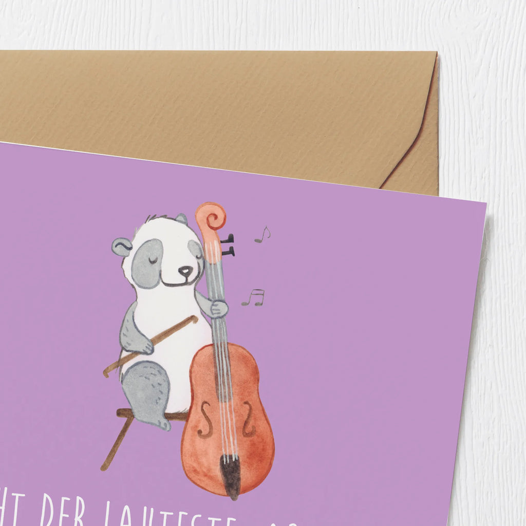 Deluxe Card Nicht der Lauteste, aber der Entspannteste - Das ist Basspower! Glückwunschkarte, Karte, Einladungskarte, Grußkarte, Hochzeitskarte, Geburtstagskarte, Hochwertige Grußkarte, Klappkarte, Hochwertige Klappkarte, Instrumente, Geschenke Musiker, Musikliebhaber