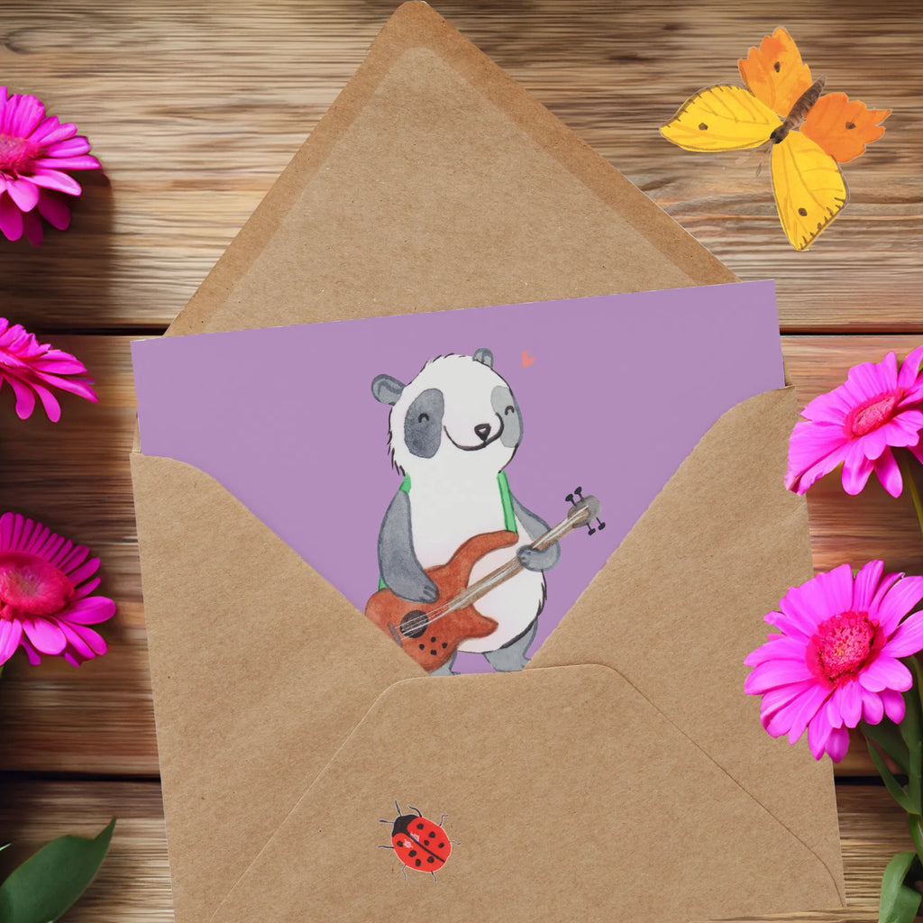 Deluxe Karte Bassgitarre Groove Karte, Hochzeitskarte, Hochwertige Klappkarte, Geburtstagskarte, Hochwertige Grußkarte, Glückwunschkarte, Einladungskarte, Grußkarte, Klappkarte, Instrumente, Geschenke Musiker, Musikliebhaber