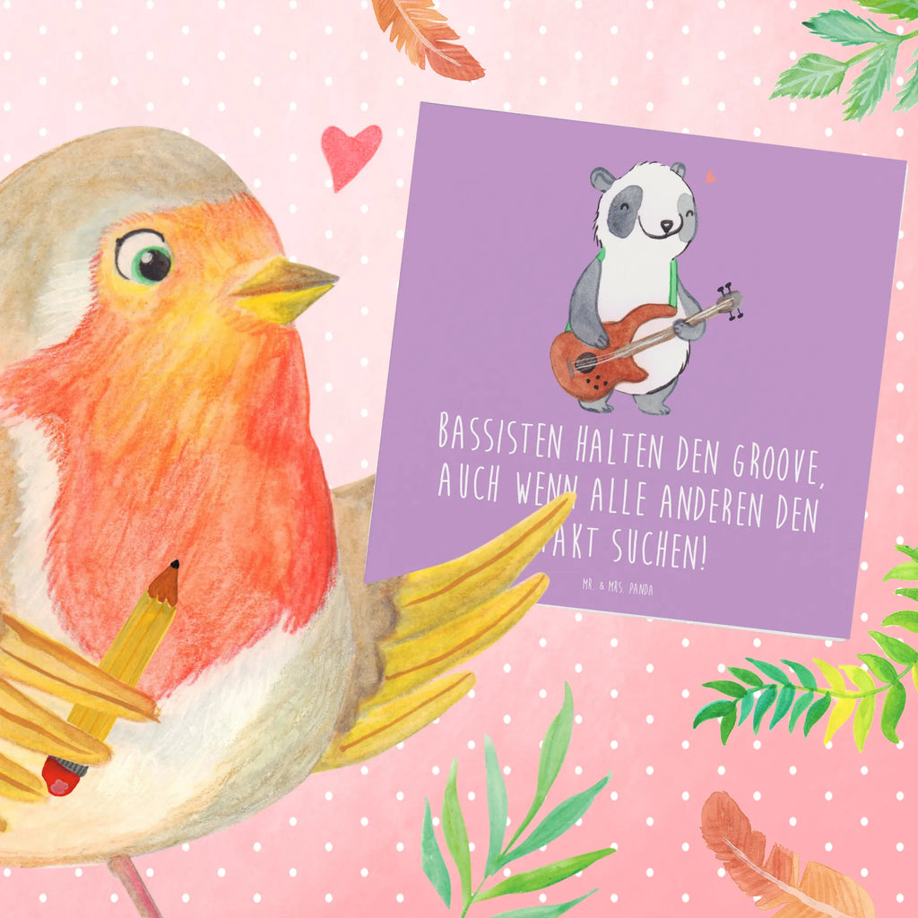 Deluxe Karte Bassgitarre Groove Karte, Hochzeitskarte, Hochwertige Klappkarte, Geburtstagskarte, Hochwertige Grußkarte, Glückwunschkarte, Einladungskarte, Grußkarte, Klappkarte, Instrumente, Geschenke Musiker, Musikliebhaber