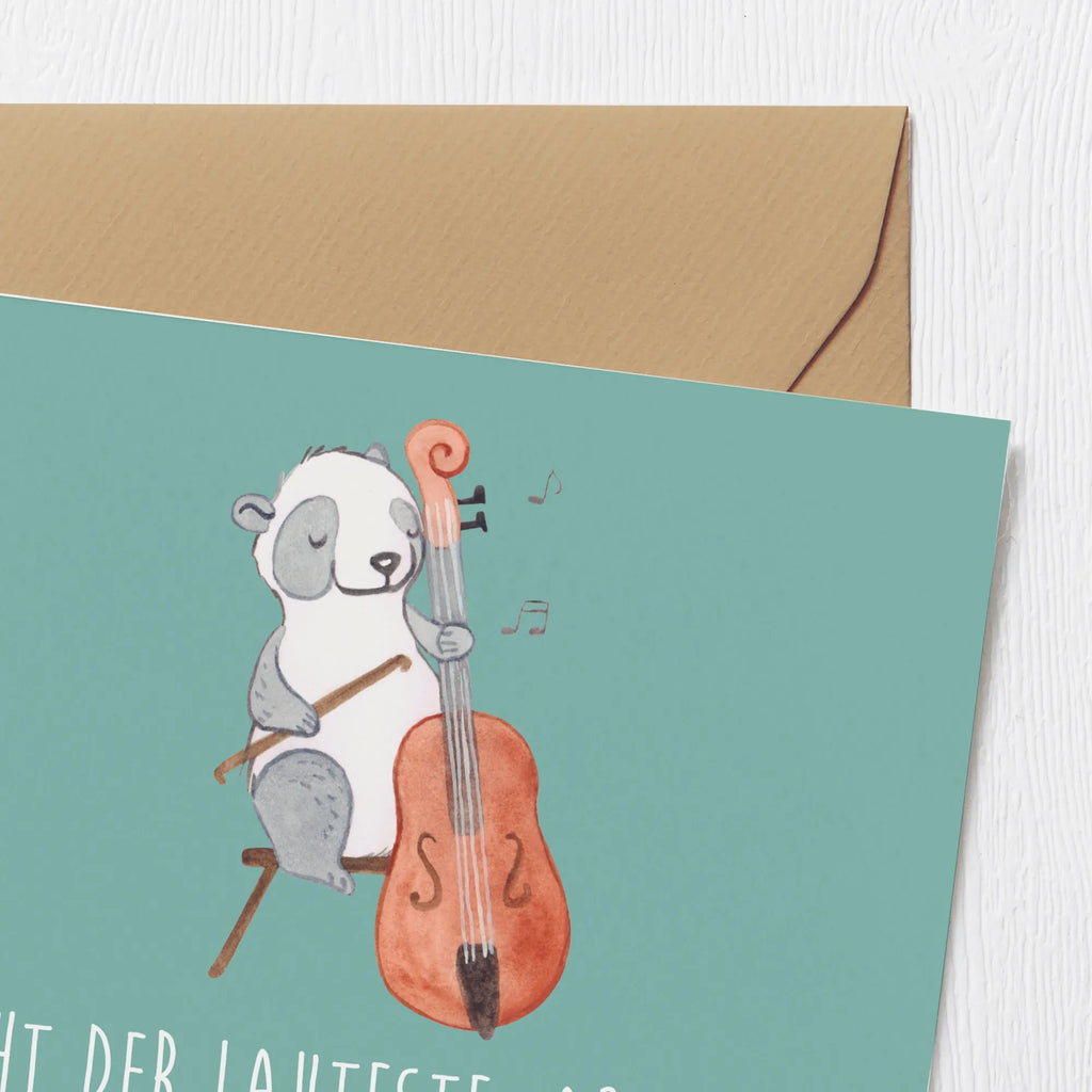 Deluxe Card Nicht der Lauteste, aber der Entspannteste - Das ist Basspower! Glückwunschkarte, Karte, Einladungskarte, Grußkarte, Hochzeitskarte, Geburtstagskarte, Hochwertige Grußkarte, Klappkarte, Hochwertige Klappkarte, Instrumente, Geschenke Musiker, Musikliebhaber