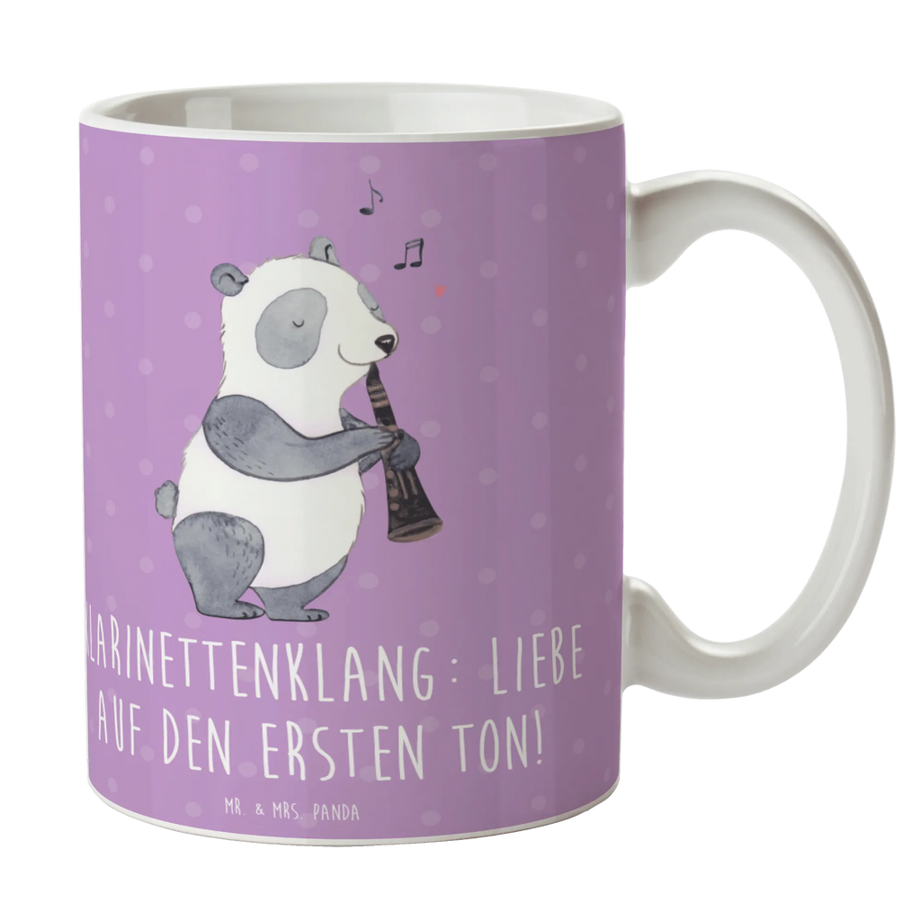 Mug Klarinettenklang: Liebe auf den ersten Ton! Keramiktasse, Kaffeetasse, Geschenktasse, Bürotasse, Tasse mit Zitaten, Tasse, Teetasse, Porzellantasse, Tasse mit Motiven, Instrumente, Geschenke Musiker, Musikliebhaber