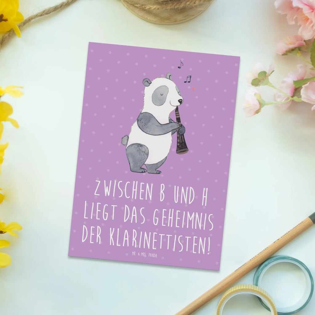 Postkarte Klarinette Geheimnis Dankeskarte, Postkarte, Einladung Geburtstag, Ansichtskarte, Einladungskarte, Einladungskarten Geburtstag, Grußkarte, Ansichtskarten, Geburtstagskarte, Karte, Geschenkkarte, Einladung, Instrumente, Geschenke Musiker, Musikliebhaber