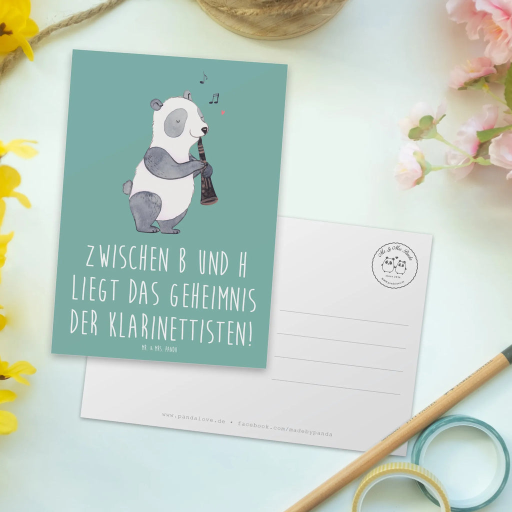 Postkarte Klarinette Geheimnis Dankeskarte, Postkarte, Einladung Geburtstag, Ansichtskarte, Einladungskarte, Einladungskarten Geburtstag, Grußkarte, Ansichtskarten, Geburtstagskarte, Karte, Geschenkkarte, Einladung, Instrumente, Geschenke Musiker, Musikliebhaber