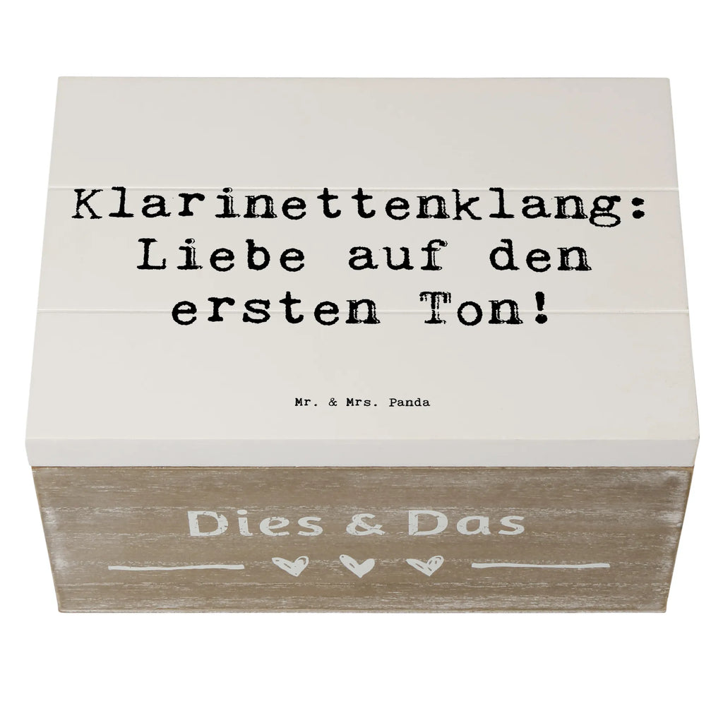 Holzkiste Spruch Klarinette Liebe Geschenkdose, Kiste, Truhe, Schatzkiste, Erinnerungskiste, Dekokiste, Erinnerungsbox, Holzkiste, Geschenkbox, Schatulle, Aufbewahrungsbox, XXL, Instrumente, Geschenke Musiker, Musikliebhaber