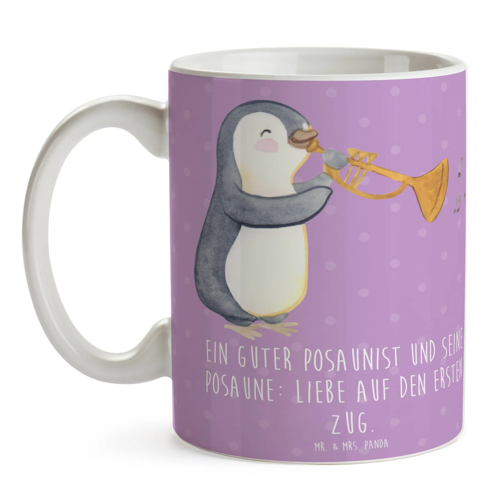 Tasse Posaune Liebe Tasse mit Motiven, Geschenktasse, Keramiktasse, Tasse, Teetasse, Tasse mit Zitaten, Porzellantasse, Bürotasse, Kaffeetasse, Instrumente, Geschenke Musiker, Musikliebhaber