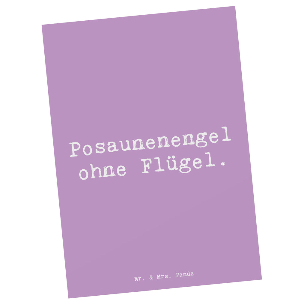 Postkarte Spruch Engel Posaune Ansichtskarte, Postkarte, Geschenkkarte, Grußkarte, Karte, Einladungskarte, Einladungskarten Geburtstag, Dankeskarte, Einladung Geburtstag, Einladung, Ansichtskarten, Geburtstagskarte, Instrumente, Geschenke Musiker, Musikliebhaber