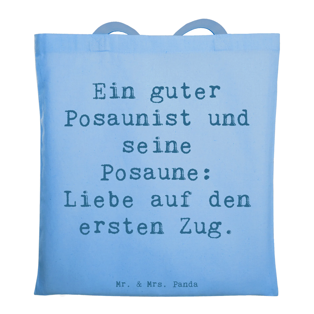 Tragetasche Spruch Posaune Liebe Umhängetasche, Schultertasche, Jutetasche, Jutebeutel, Tasche, Beutel, Badetasche, Stoffbeutel, Einkaufstasche, Beuteltasche, Laptoptasche, Stofftasche, Strandtasche, Tragetasche, Shopper, Einkaufstüte, Instrumente, Geschenke Musiker, Musikliebhaber