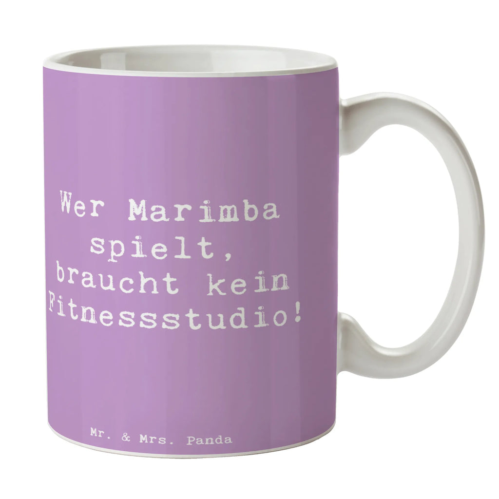 Tasse Spruch Marimba Fitness Porzellantasse, Tasse, Keramiktasse, Teetasse, Geschenktasse, Bürotasse, Kaffeetasse, Tasse mit Motiven, Tasse mit Zitaten, Instrumente, Geschenke Musiker, Musikliebhaber