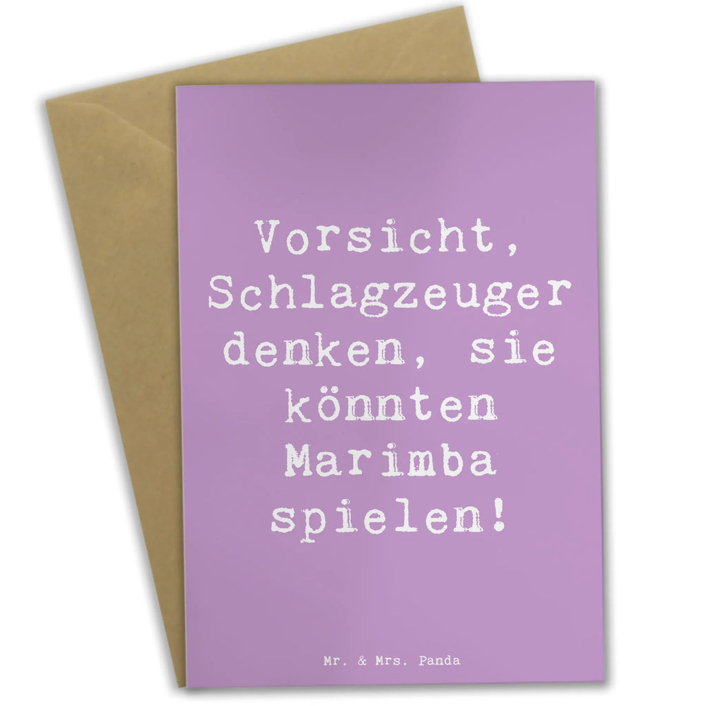 Grußkarte Spruch Marimba Humor Ansichtskarten, Karte, Grußkarte, Klappkarte, Geburtstagskarte, Hochzeitskarte, Einladungskarte, Glückwunschkarte, Instrumente, Geschenke Musiker, Musikliebhaber