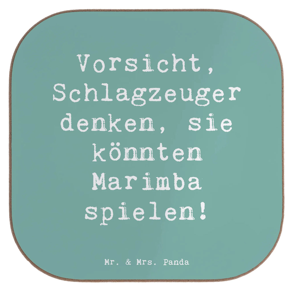 Square coaster Saying Vorsicht, Schlagzeuger denken, sie könnten Marimba spielen! Untersetzer, Bierdeckel, Glasuntersetzer, Untersetzer Gläser, Getränkeuntersetzer, Untersetzer aus Holz, Untersetzer für Gläser, Korkuntersetzer, Untersetzer Holz, Holzuntersetzer, Tassen Untersetzer, Untersetzer Design, Instrumente, Geschenke Musiker, Musikliebhaber