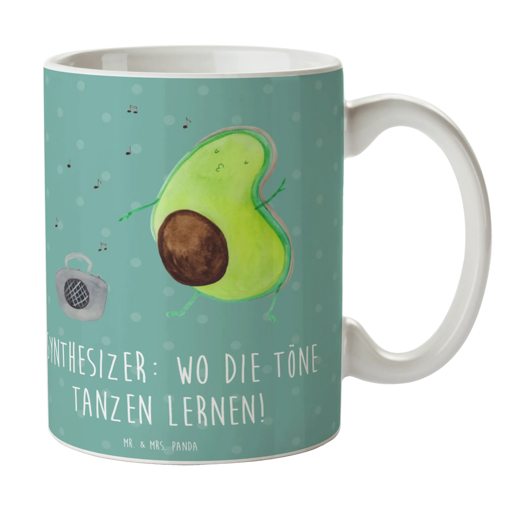 Mug Synthesizer: Wo die Töne tanzen lernen! Kaffeetasse, Tasse, Tasse mit Zitaten, Keramiktasse, Tasse mit Motiven, Bürotasse, Teetasse, Geschenktasse, Porzellantasse, Instrumente, Geschenke Musiker, Musikliebhaber