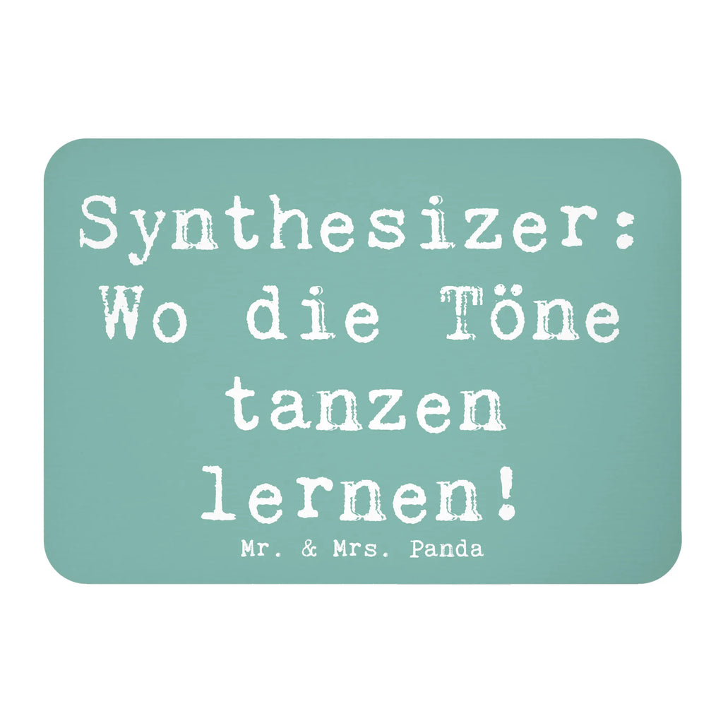 Magnet Saying Synthesizer: Wo die Töne tanzen lernen! Whiteboard Magnet, Notiz Magnet, Kühlschrankmagnet, Kühlschrank Dekoration, Pinnwandmagnet, Dekomagnet, Motivmagnete, Souvenir Magnet, Instrumente, Geschenke Musiker, Musikliebhaber