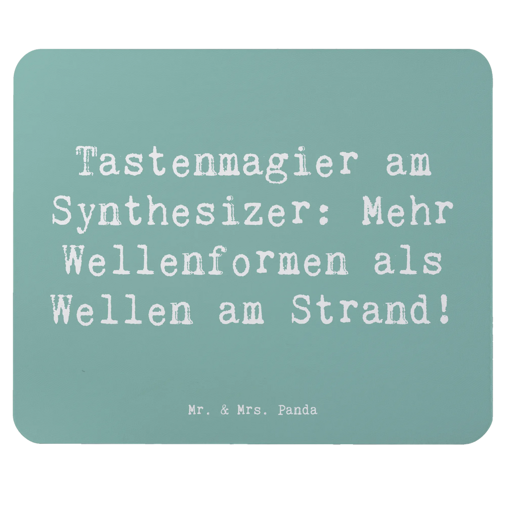 Mouse mat Saying Tastenmagier am Synthesizer: Mehr Wellenformen als Wellen am Strand! Mauspad, PC Zubehör, Computer zubehör, Mousepad, Designer Mauspad, Mauspad Büro, Einzigartiges Mauspad, Mausunterlage, Arbeitszimmer, Büroausstattung, Instrumente, Geschenke Musiker, Musikliebhaber