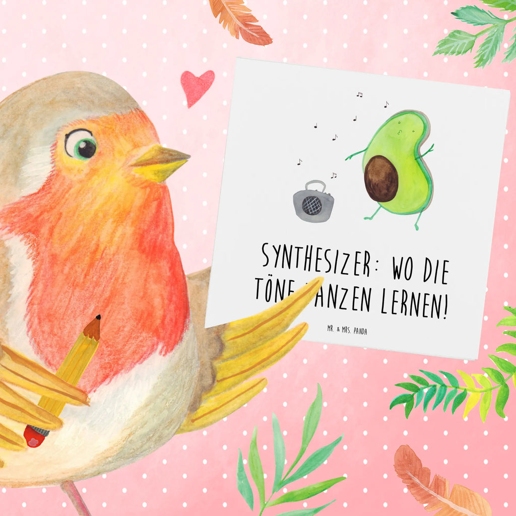 Deluxe Card Synthesizer: Wo die Töne tanzen lernen! Glückwunschkarte, Hochzeitskarte, Hochwertige Klappkarte, Klappkarte, Karte, Einladungskarte, Geburtstagskarte, Grußkarte, Hochwertige Grußkarte, Instrumente, Geschenke Musiker, Musikliebhaber