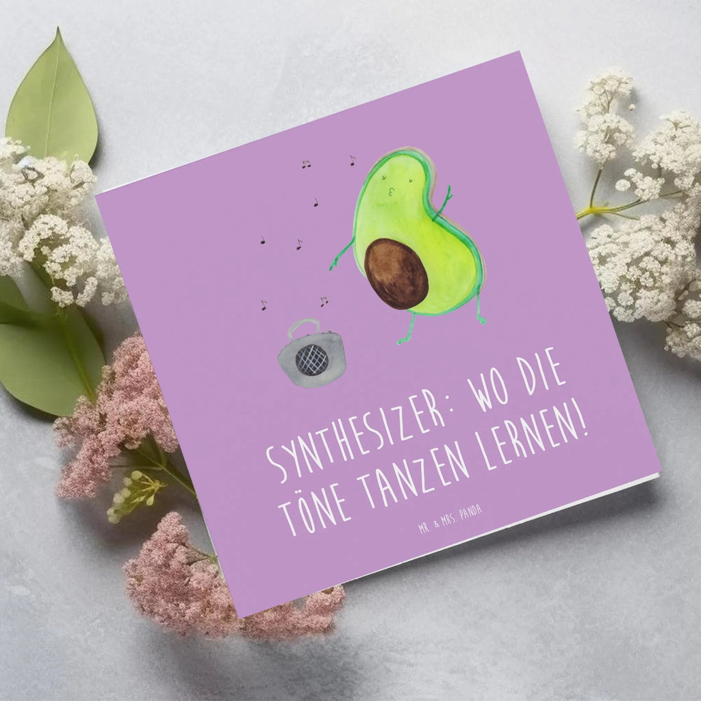 Deluxe Card Synthesizer: Wo die Töne tanzen lernen! Glückwunschkarte, Hochzeitskarte, Hochwertige Klappkarte, Klappkarte, Karte, Einladungskarte, Geburtstagskarte, Grußkarte, Hochwertige Grußkarte, Instrumente, Geschenke Musiker, Musikliebhaber