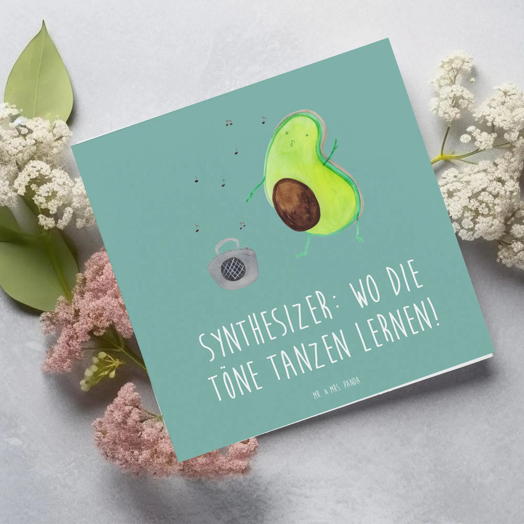 Deluxe Card Synthesizer: Wo die Töne tanzen lernen! Glückwunschkarte, Hochzeitskarte, Hochwertige Klappkarte, Klappkarte, Karte, Einladungskarte, Geburtstagskarte, Grußkarte, Hochwertige Grußkarte, Instrumente, Geschenke Musiker, Musikliebhaber