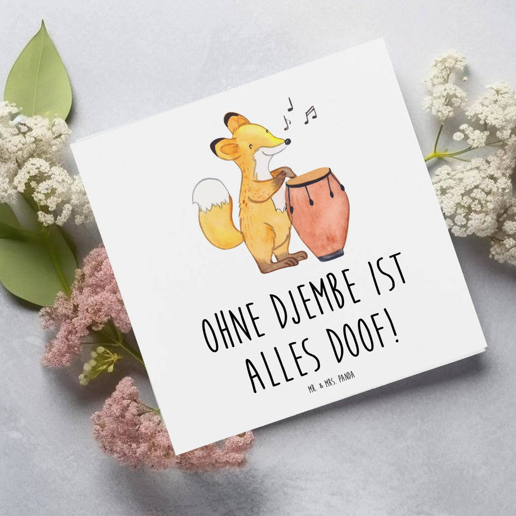 Deluxe Karte Djembe Freude Klappkarte, Karte, Hochwertige Grußkarte, Hochzeitskarte, Einladungskarte, Hochwertige Klappkarte, Geburtstagskarte, Glückwunschkarte, Grußkarte, Instrumente, Geschenke Musiker, Musikliebhaber