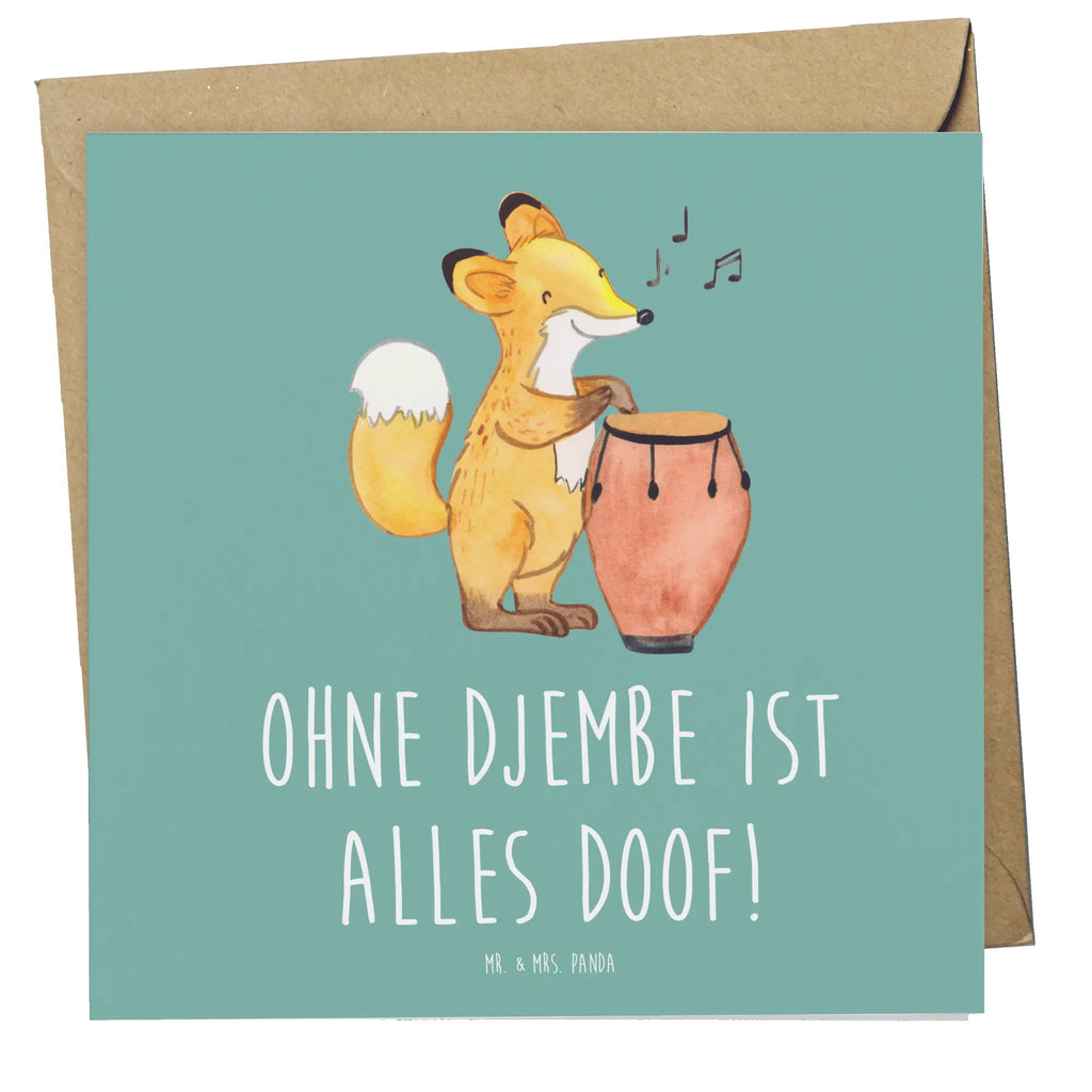 Deluxe Karte Djembe Freude Klappkarte, Karte, Hochwertige Grußkarte, Hochzeitskarte, Einladungskarte, Hochwertige Klappkarte, Geburtstagskarte, Glückwunschkarte, Grußkarte, Instrumente, Geschenke Musiker, Musikliebhaber