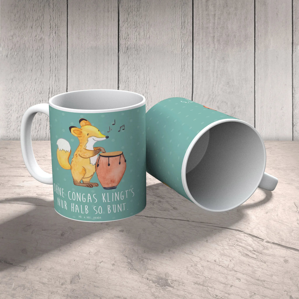 Tasse Bunte Congas Tasse, Tasse mit Zitaten, Kaffeetasse, Tasse mit Motiven, Keramiktasse, Bürotasse, Teetasse, Porzellantasse, Geschenktasse, Instrumente, Geschenke Musiker, Musikliebhaber
