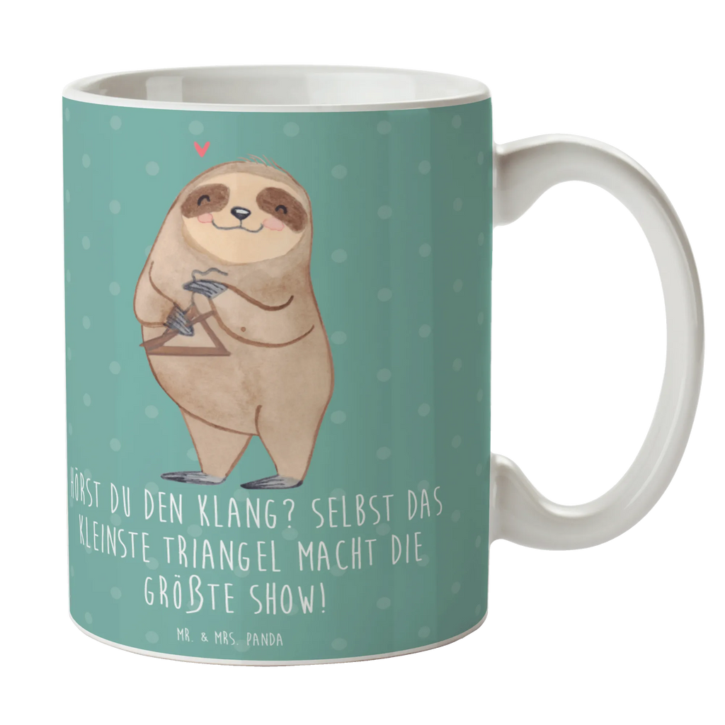 Tasse Triangel Klang Teetasse, Tasse mit Motiven, Tasse mit Zitaten, Geschenktasse, Keramiktasse, Kaffeetasse, Tasse, Bürotasse, Porzellantasse, Instrumente, Geschenke Musiker, Musikliebhaber