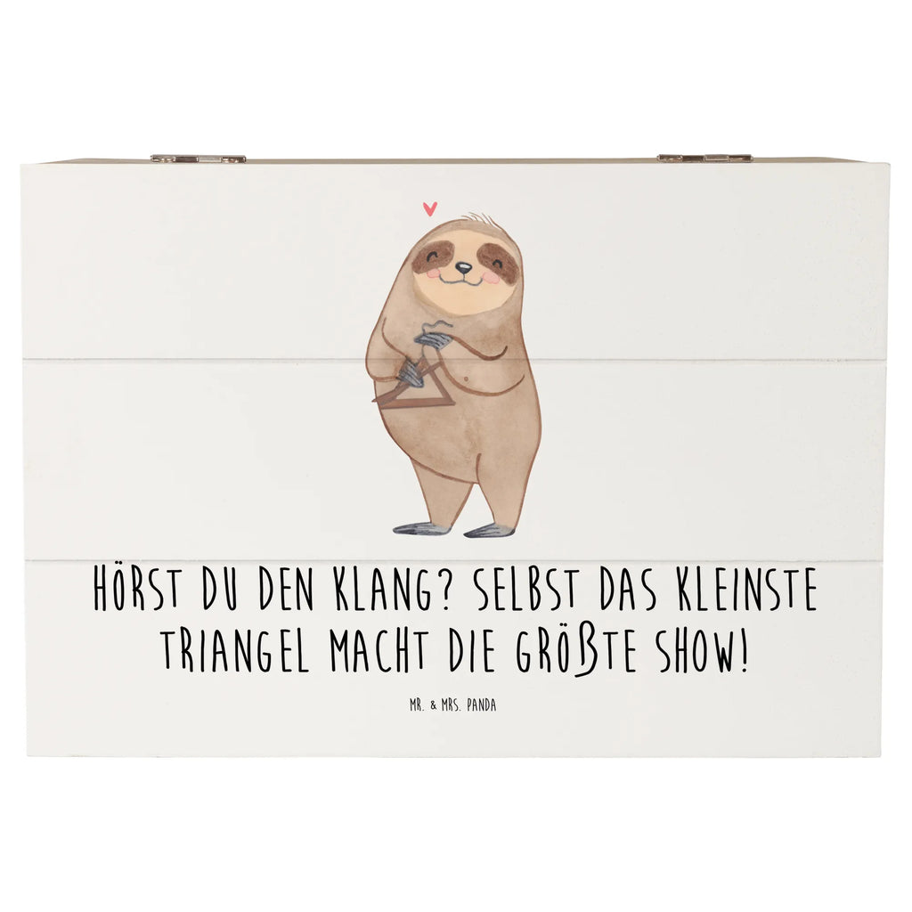 Holzkiste Triangel Klang Holzkiste, Dekokiste, Geschenkbox, Erinnerungskiste, Erinnerungsbox, Schatzkiste, Geschenkdose, Truhe, Aufbewahrungsbox, Kiste, XXL, Schatulle, Instrumente, Geschenke Musiker, Musikliebhaber