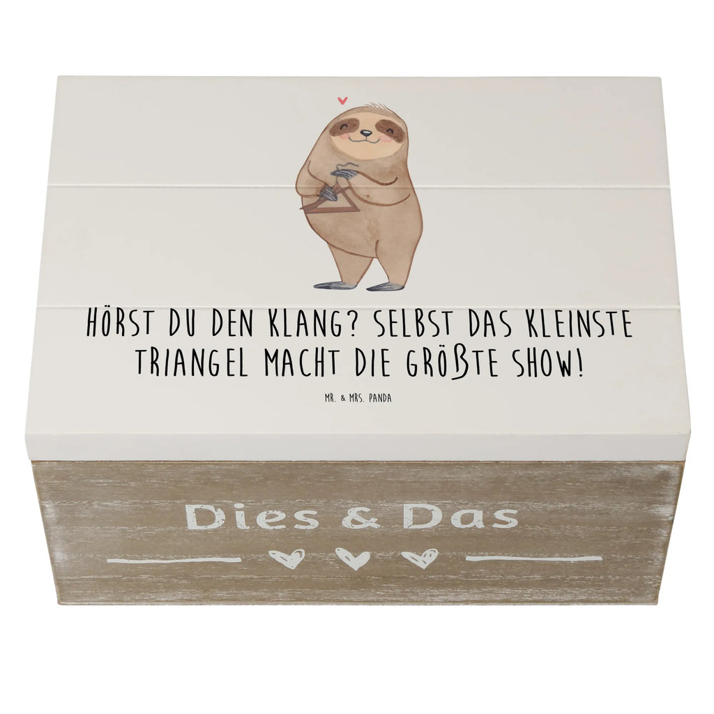 Holzkiste Triangel Klang Holzkiste, Dekokiste, Geschenkbox, Erinnerungskiste, Erinnerungsbox, Schatzkiste, Geschenkdose, Truhe, Aufbewahrungsbox, Kiste, XXL, Schatulle, Instrumente, Geschenke Musiker, Musikliebhaber