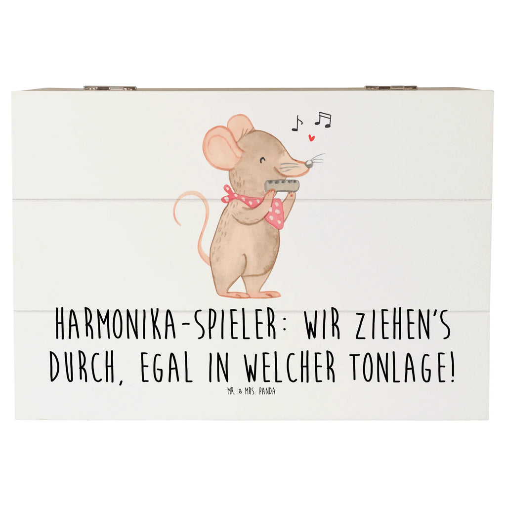 Wooden chest Harmonika-Spieler: Wir ziehen’s durch, egal in welcher Tonlage! XXL, Geschenkbox, Kiste, Dekokiste, Erinnerungsbox, Holzkiste, Schatulle, Truhe, Erinnerungskiste, Geschenkdose, Schatzkiste, Aufbewahrungsbox, Instrumente, Geschenke Musiker, Musikliebhaber