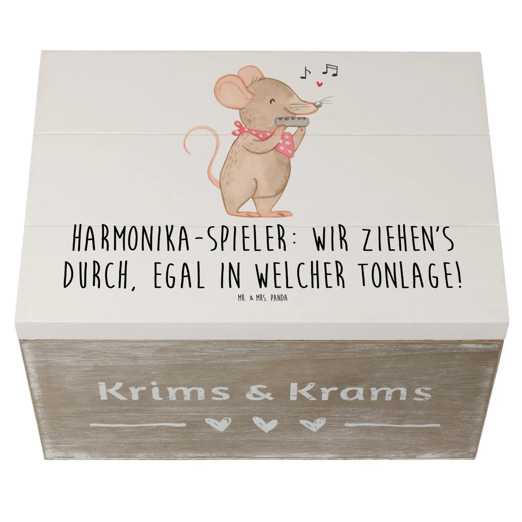 Wooden chest Harmonika-Spieler: Wir ziehen’s durch, egal in welcher Tonlage! XXL, Geschenkbox, Kiste, Dekokiste, Erinnerungsbox, Holzkiste, Schatulle, Truhe, Erinnerungskiste, Geschenkdose, Schatzkiste, Aufbewahrungsbox, Instrumente, Geschenke Musiker, Musikliebhaber