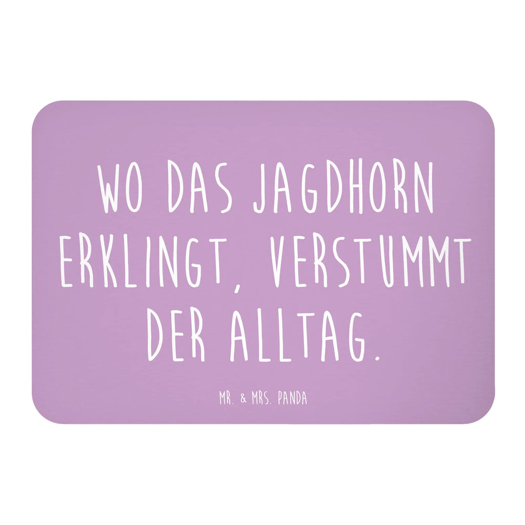 Magnet Wo das Jagdhorn erklingt, verstummt der Alltag. Kühlschrank Dekoration, Notiz Magnet, Kühlschrankmagnet, Motivmagnete, Souvenir Magnet, Whiteboard Magnet, Dekomagnet, Pinnwandmagnet, Instrumente, Geschenke Musiker, Musikliebhaber