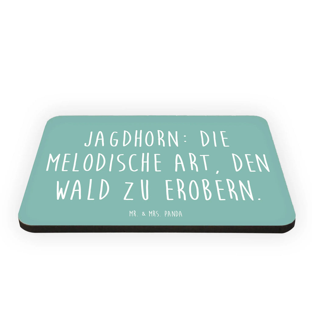 Magnet Jagdhorn: Die melodische Art, den Wald zu erobern. Souvenir Magnet, Kühlschrank Dekoration, Kühlschrankmagnet, Pinnwandmagnet, Dekomagnet, Motivmagnete, Notiz Magnet, Whiteboard Magnet, Instrumente, Geschenke Musiker, Musikliebhaber